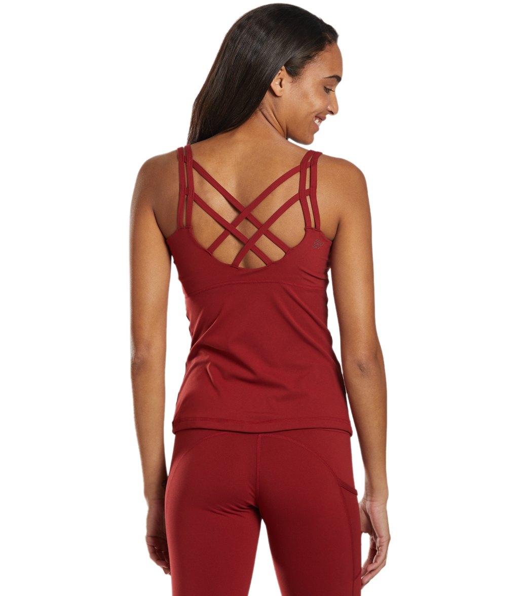 Everyday Yoga Strappy Back Support Tank