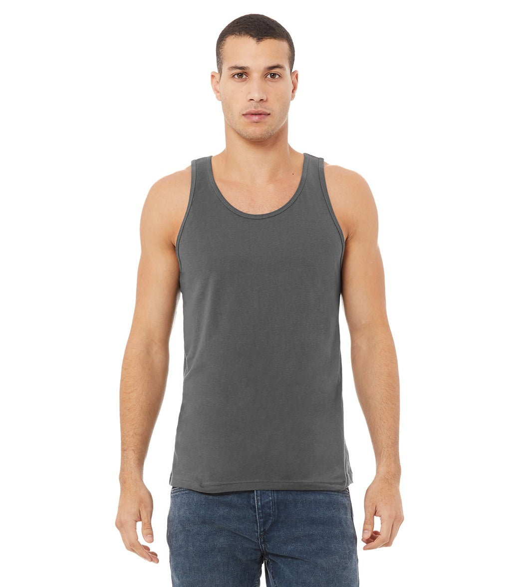 Bella + Canvas Unisex Jersey Tank - Asphalt - L