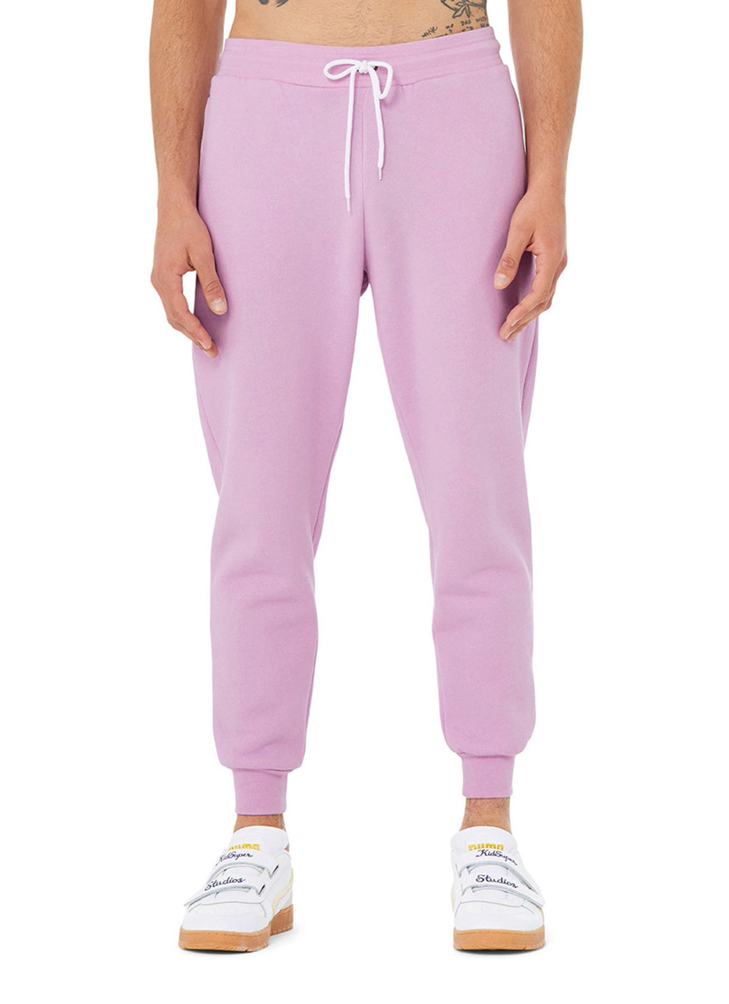 Bella + Canvas Unisex Jogger Sweatpants - Lilac - L