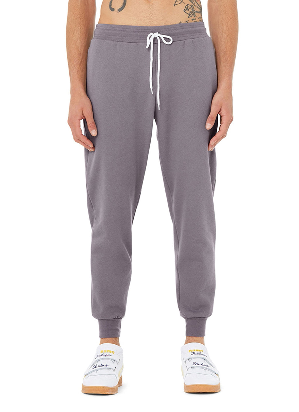 Bella + Canvas Unisex Jogger Sweatpants - Storm - L