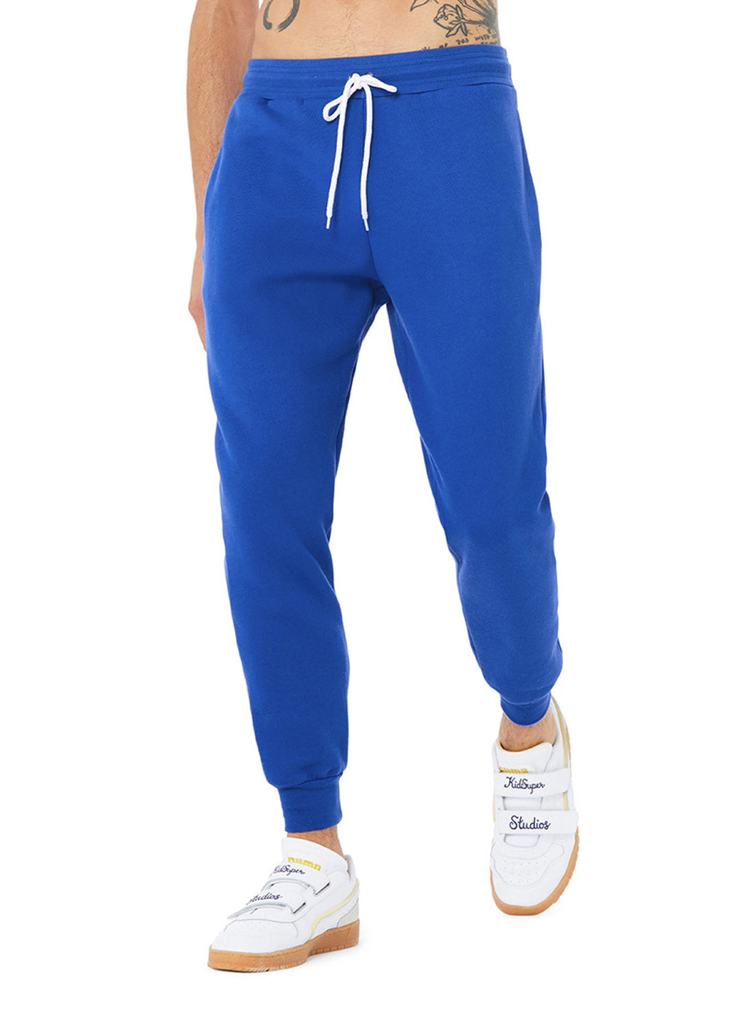 Bella + Canvas Unisex Jogger Sweatpants - True Royal - L