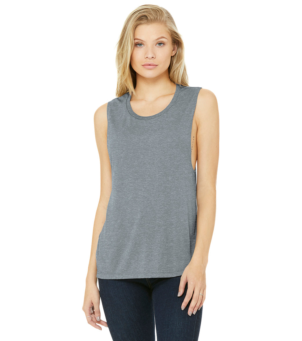 Bella + Canvas Women’s Flowy Scoop Muscle Tank