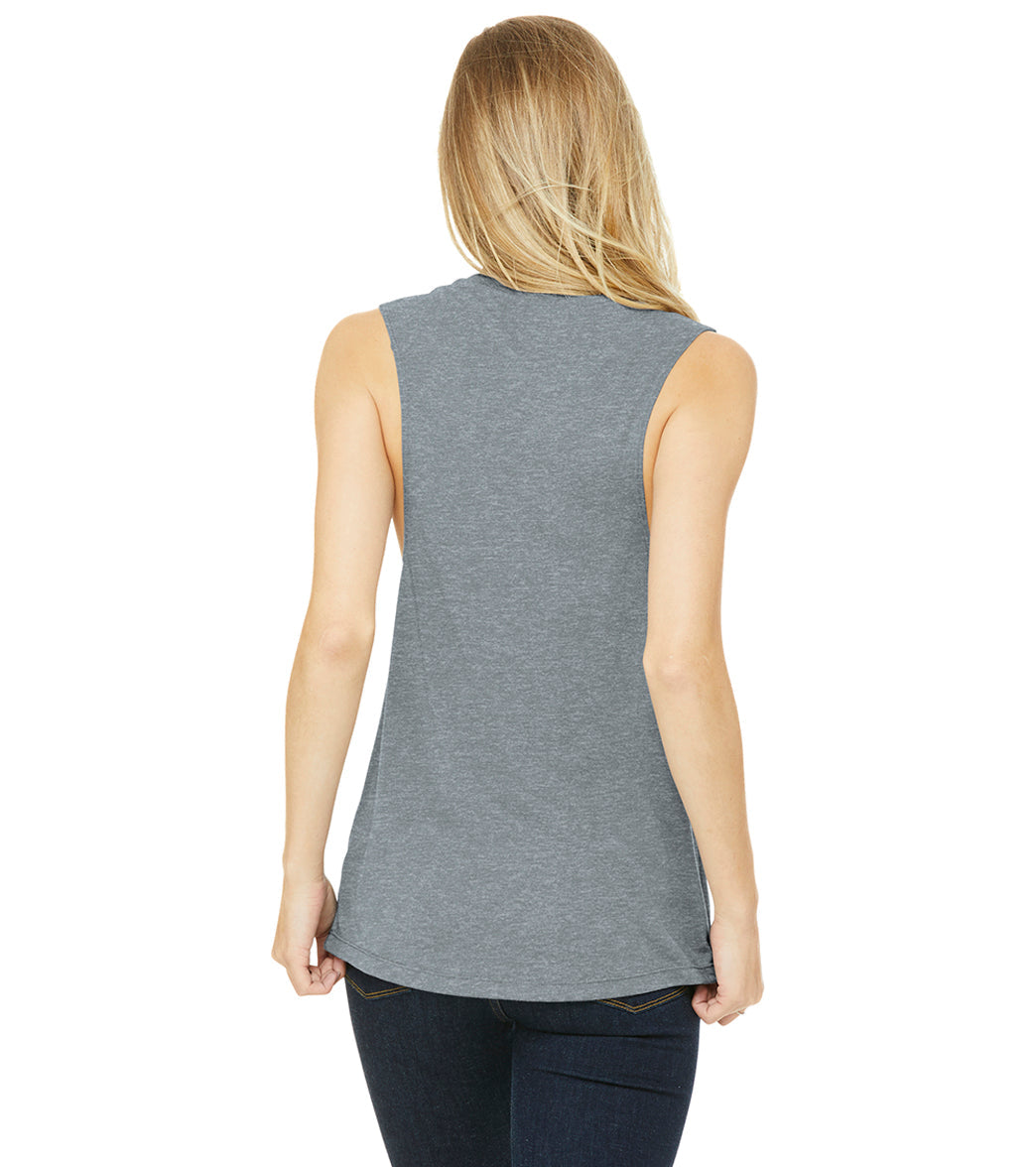 Bella + Canvas Women’s Flowy Scoop Muscle Tank
