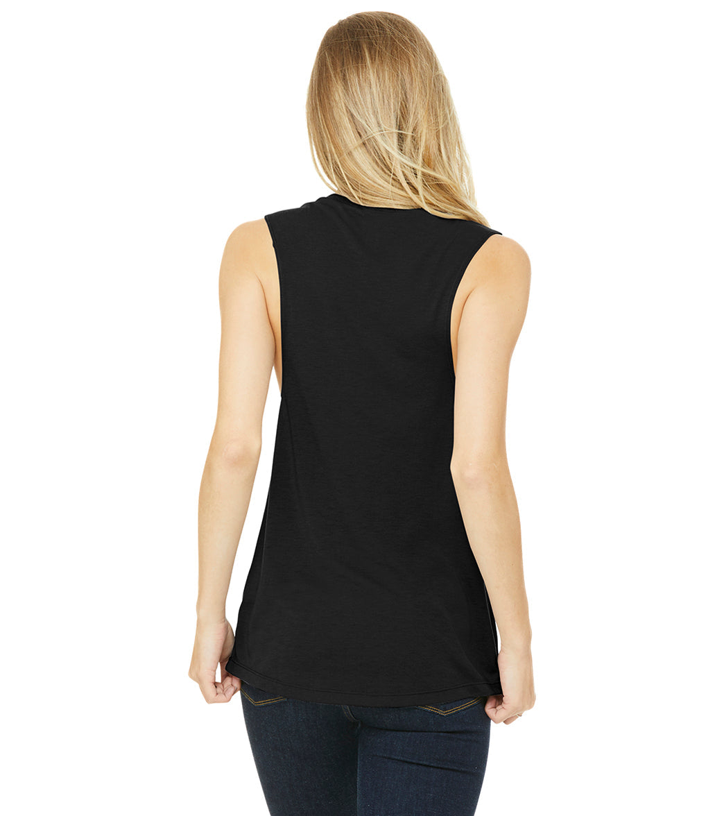 Bella + Canvas Women’s Flowy Scoop Muscle Tank
