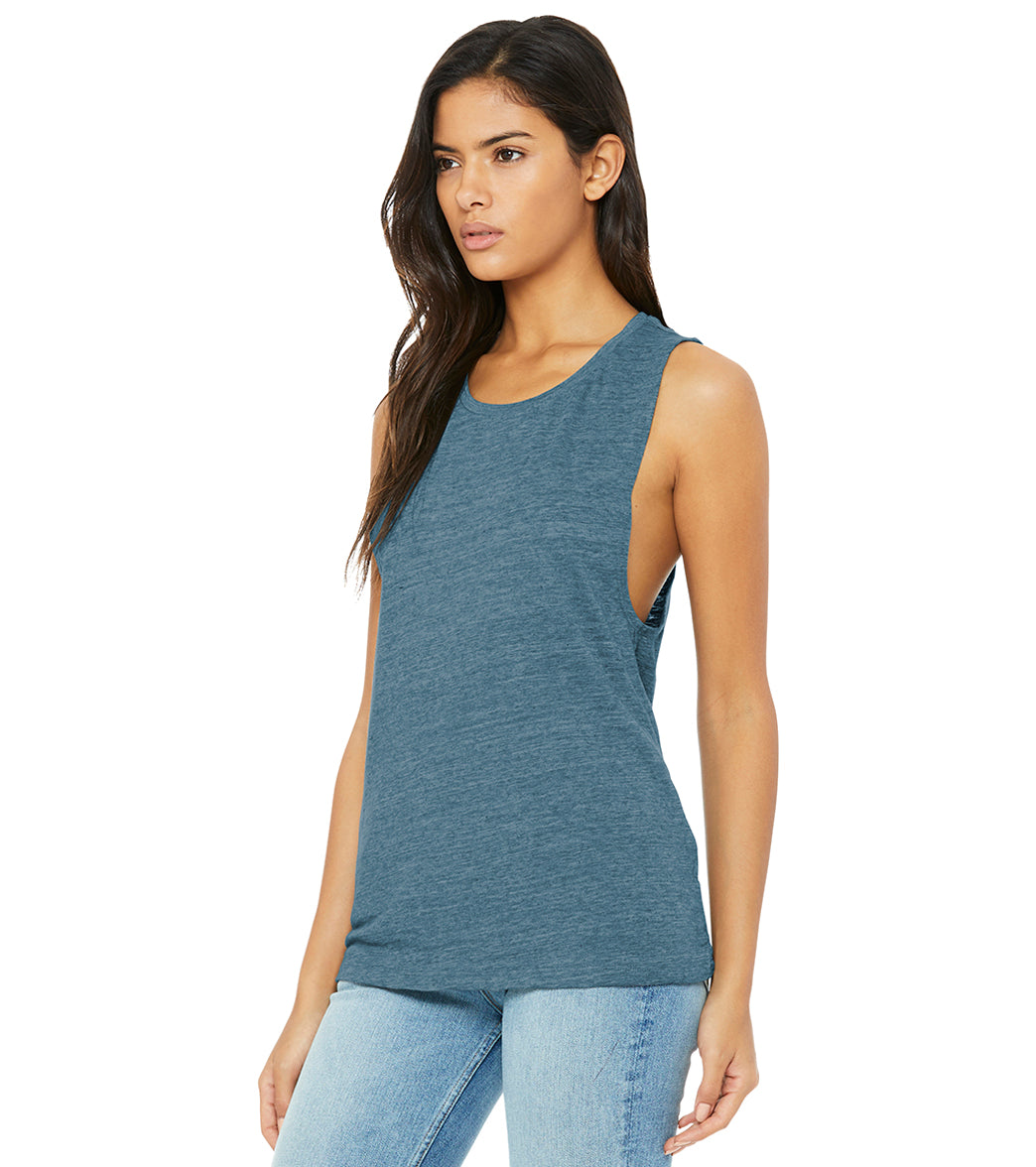 Bella + Canvas Women’s Flowy Scoop Muscle Tank