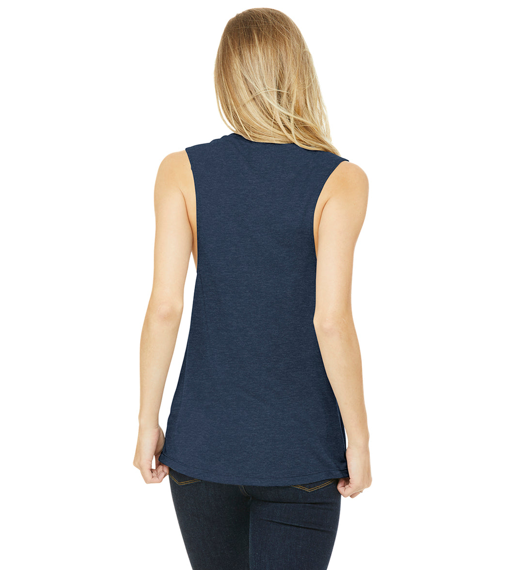 Bella + Canvas Women’s Flowy Scoop Muscle Tank