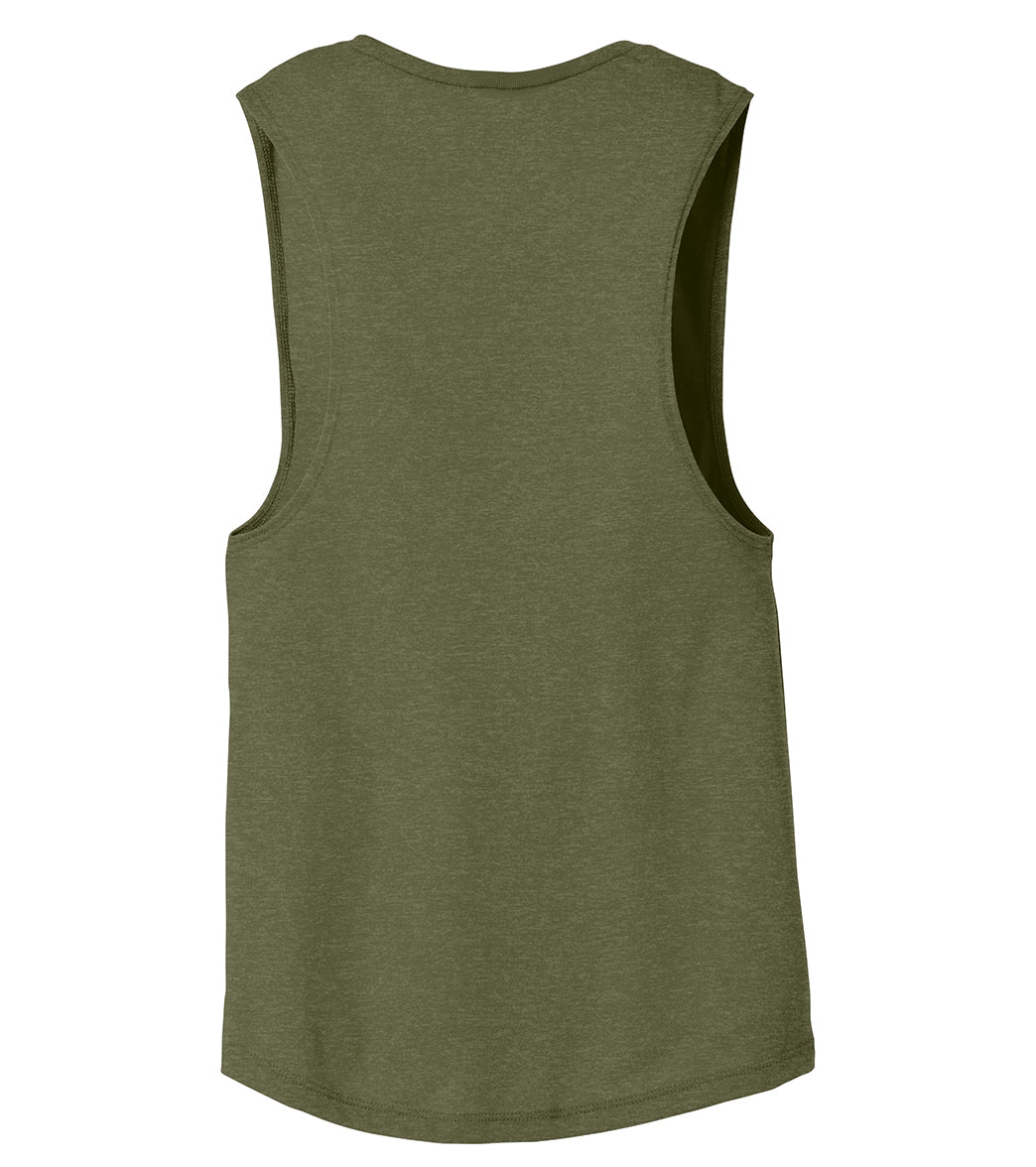 Bella + Canvas Women’s Flowy Scoop Muscle Tank