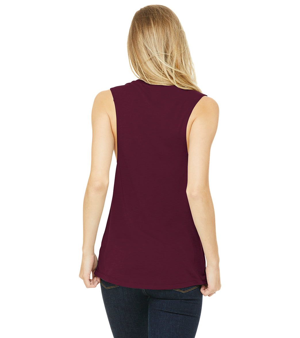 Bella + Canvas Women’s Flowy Scoop Muscle Tank