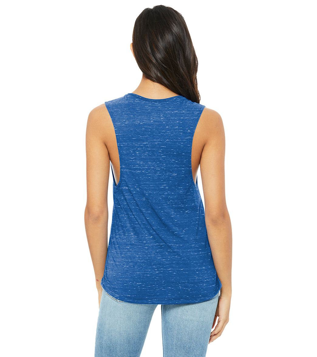 Bella + Canvas Women’s Flowy Scoop Muscle Tank