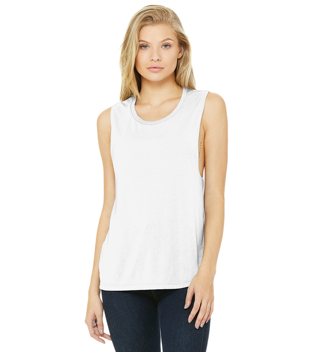 Bella + Canvas Women’s Flowy Scoop Muscle Tank