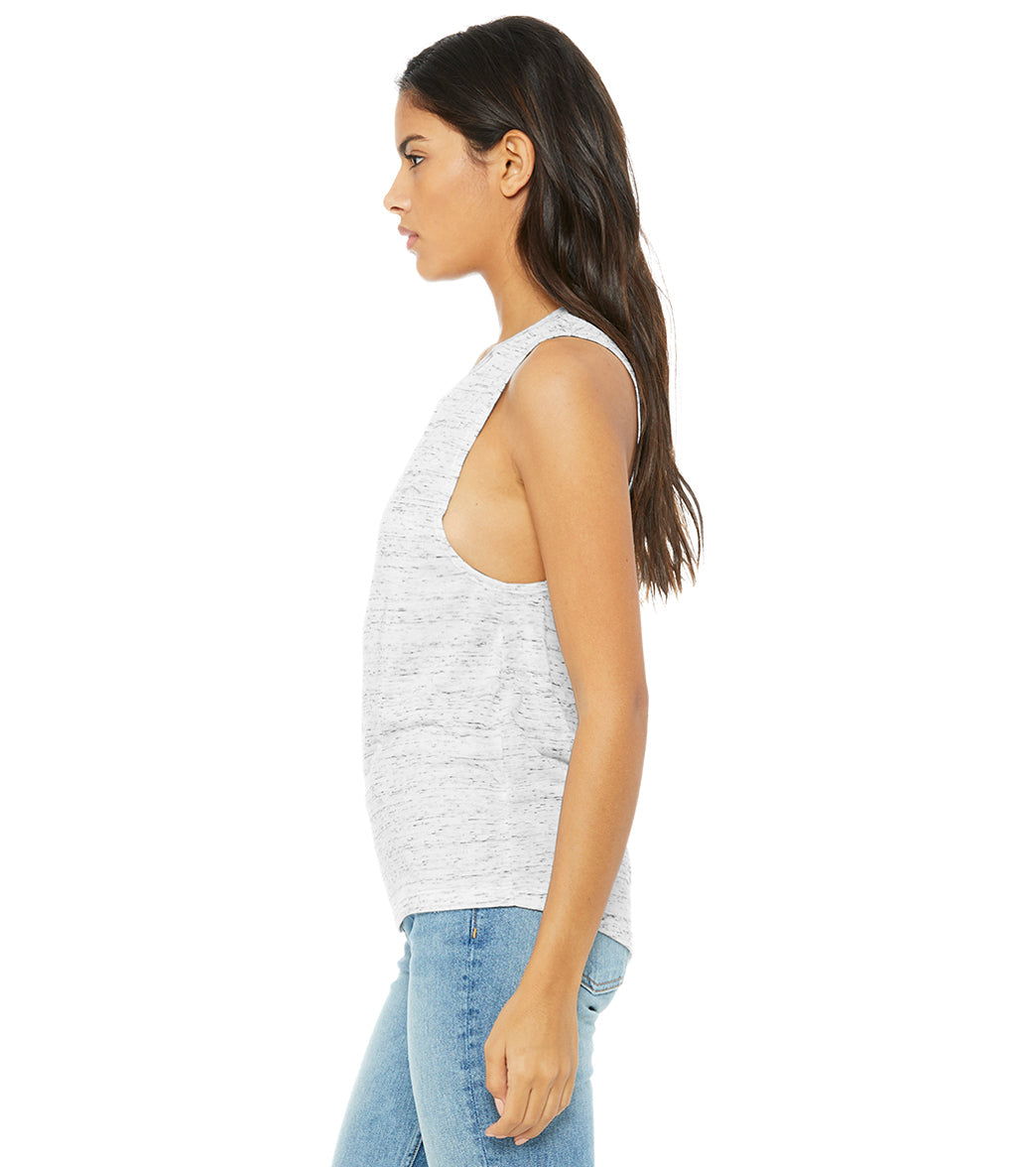Bella + Canvas Women’s Flowy Scoop Muscle Tank
