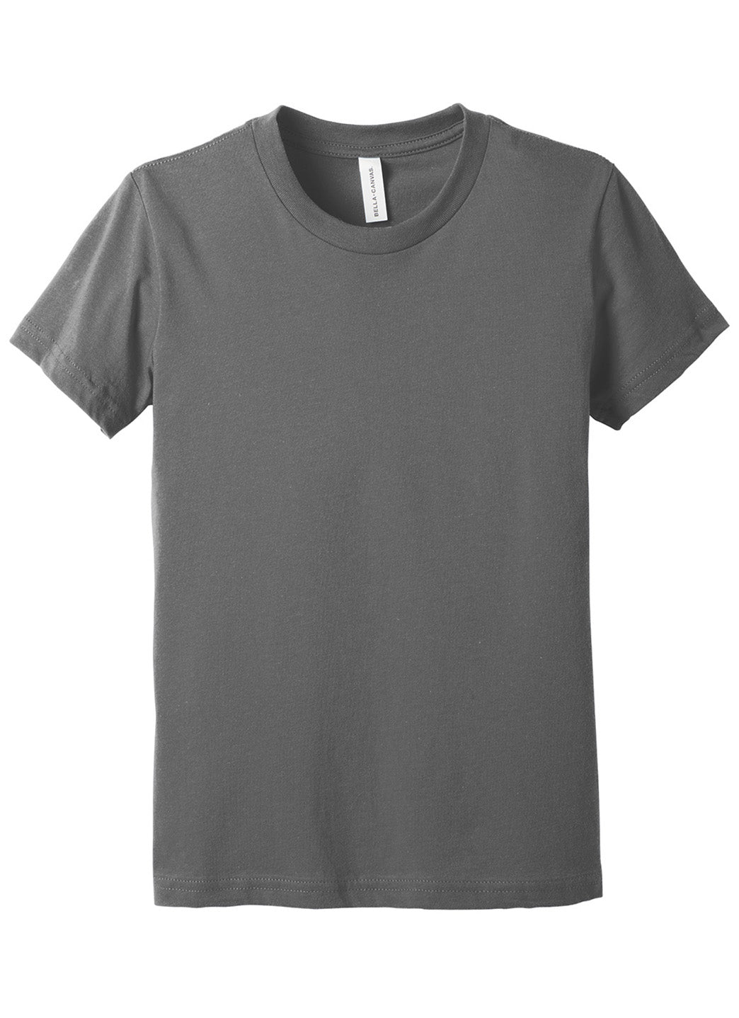 Bella + Canvas Youth Jersey T-Shirt - Asphalt - L