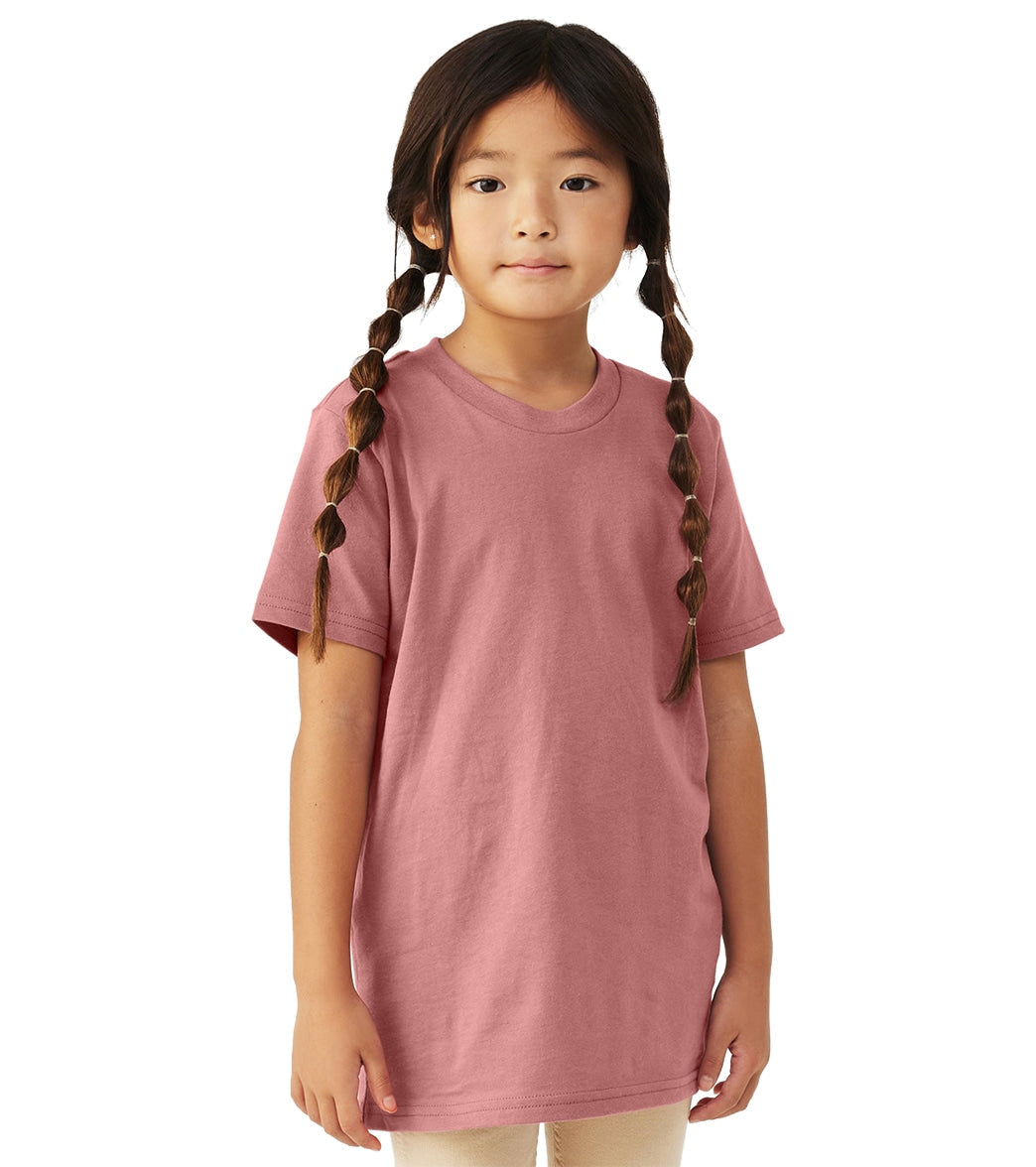 Bella + Canvas Youth Jersey T-Shirt - Mauve - L