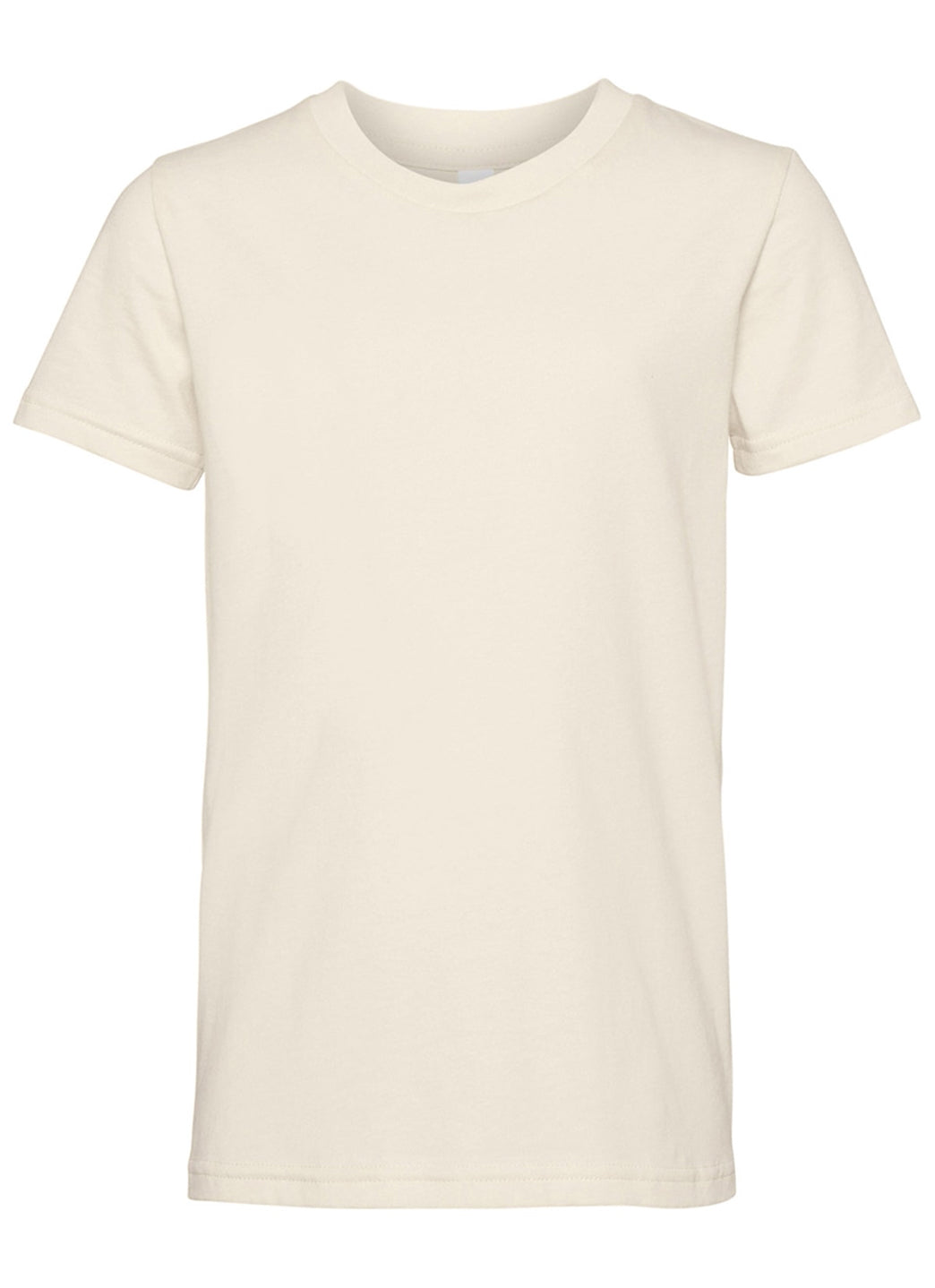 Bella + Canvas Youth Jersey T-Shirt - Natural - L
