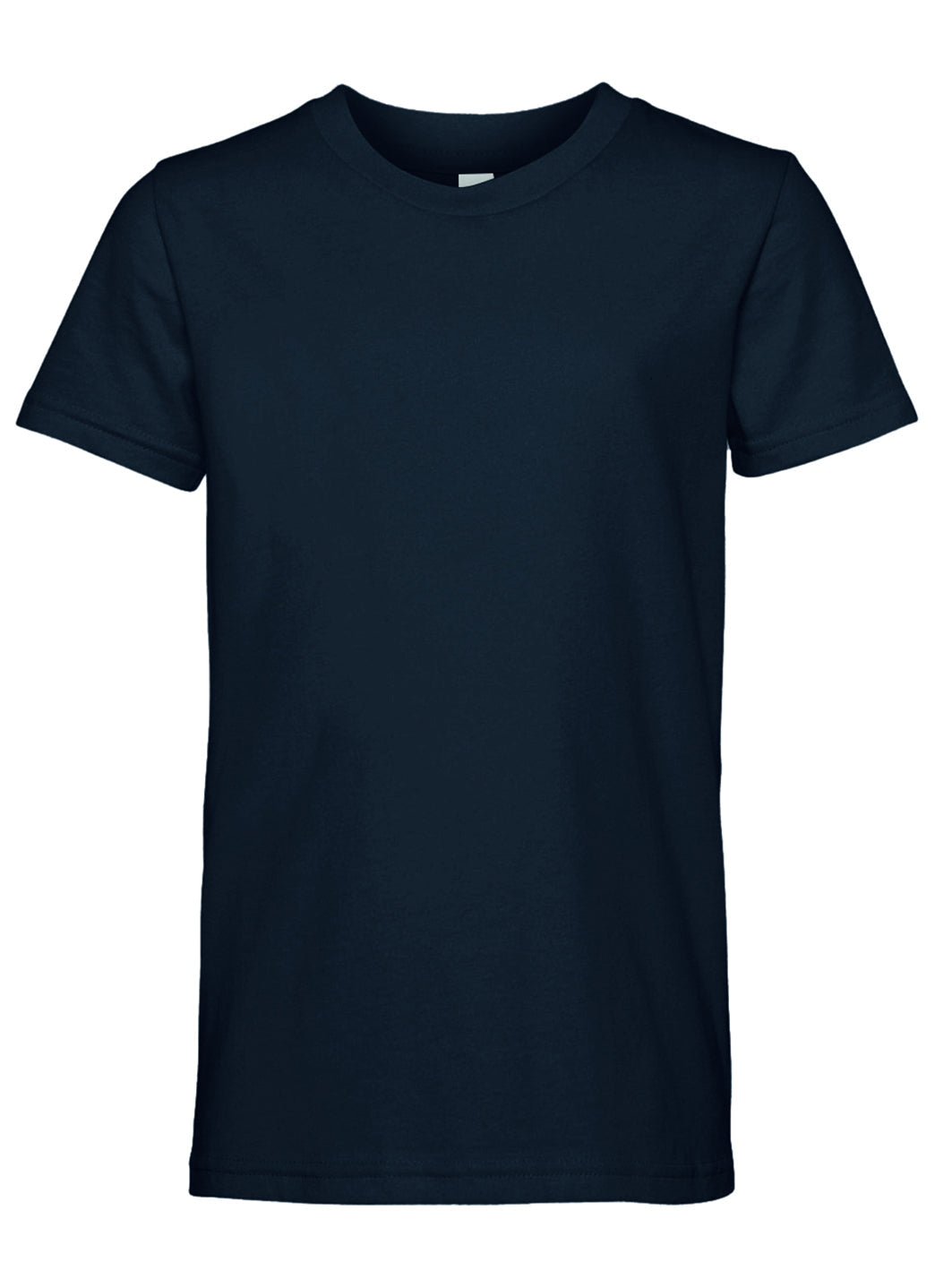 Bella + Canvas Youth Jersey T-Shirt - Navy - L
