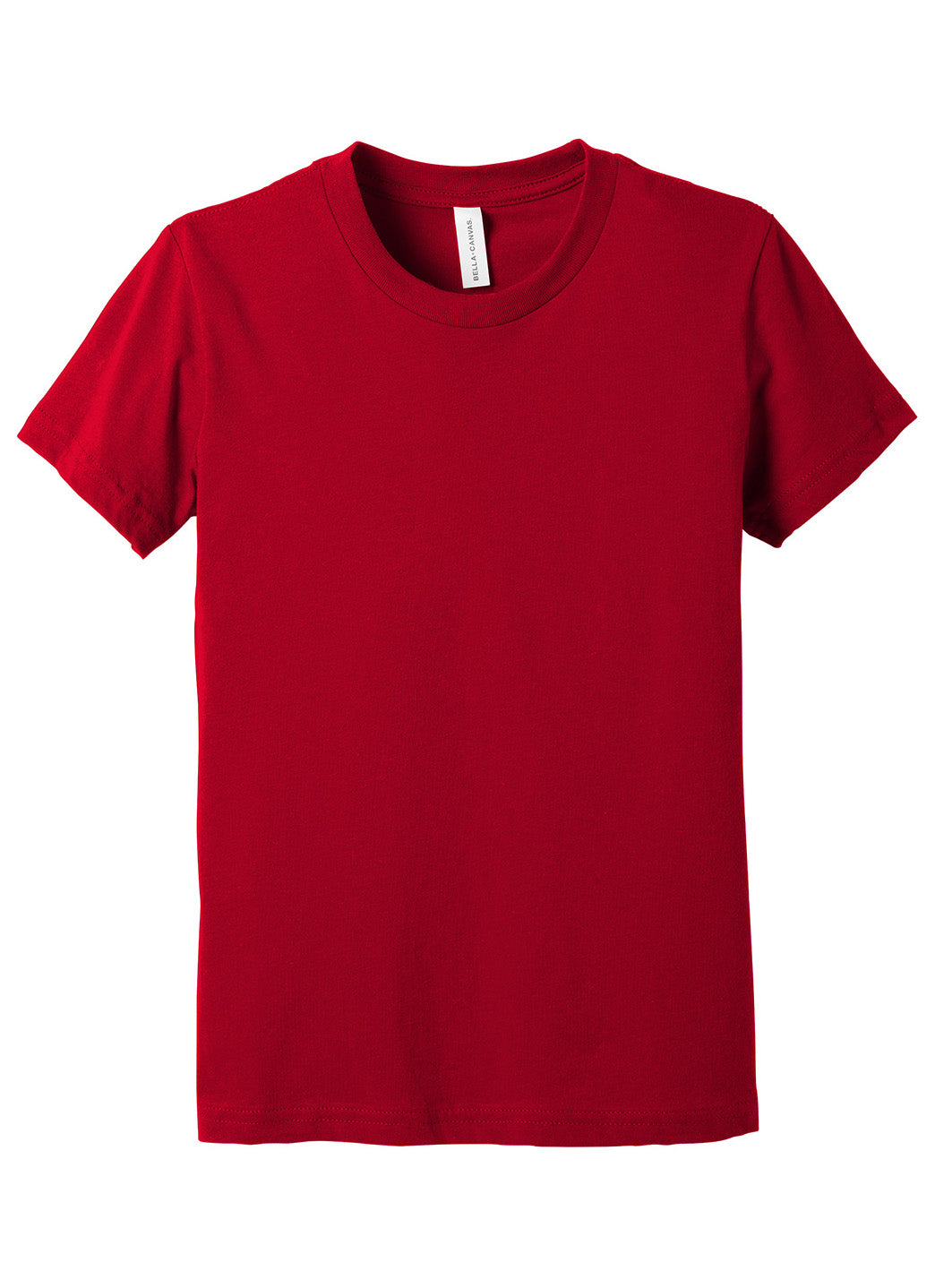 Bella + Canvas Youth Jersey T-Shirt - Red - L