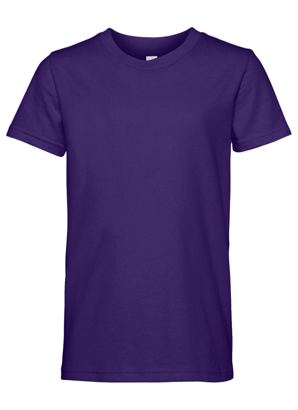 Bella + Canvas Youth Jersey T-Shirt - Team Purple - L