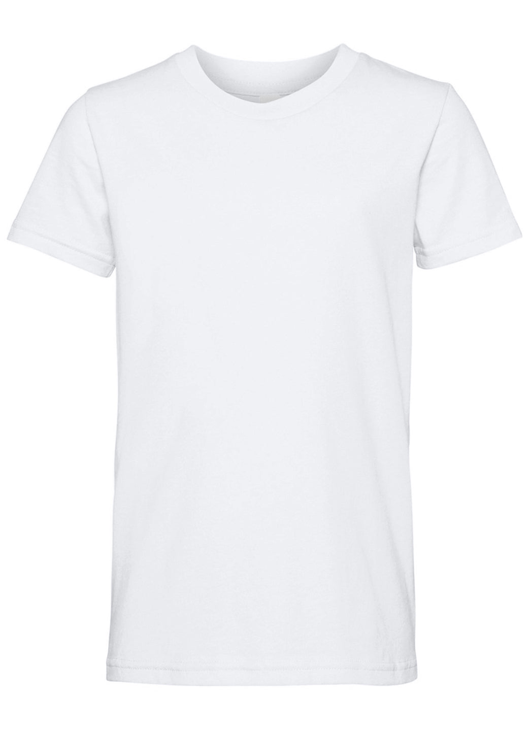 Bella + Canvas Youth Jersey T-Shirt - White - L