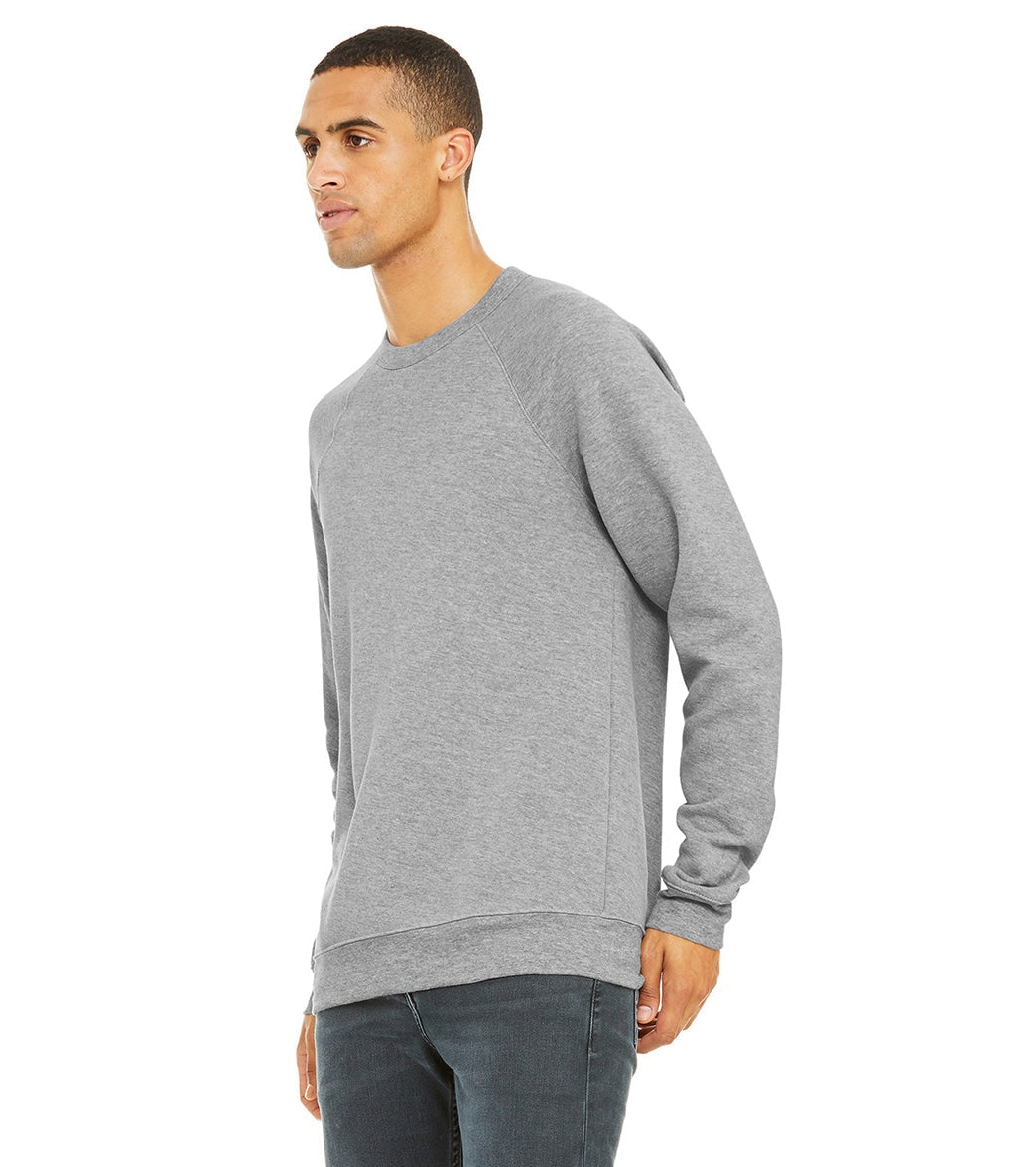 Bella + Canvas Unisex Sponge Fleece Crew Neck Sweatshirt