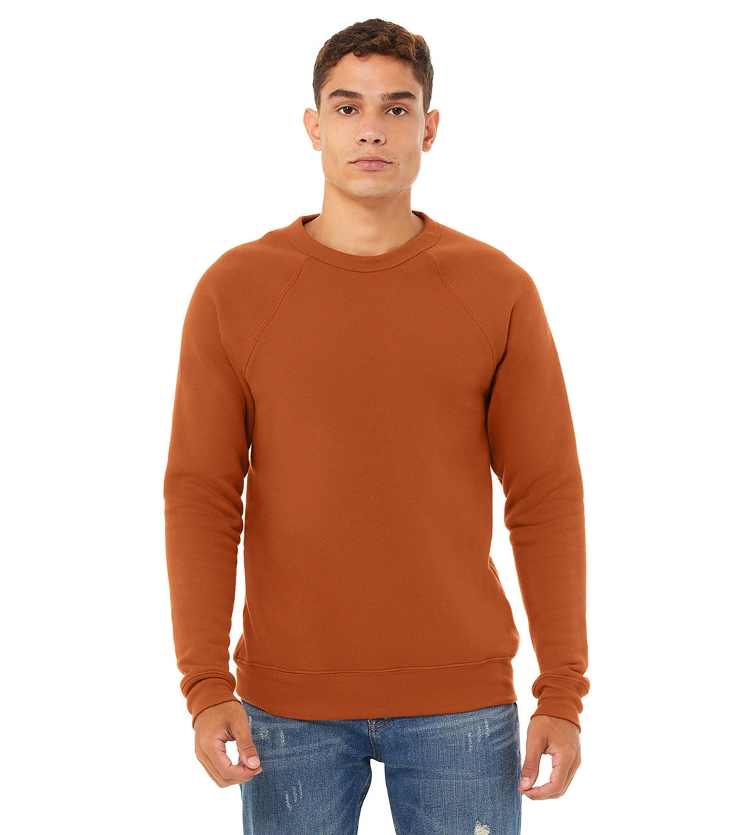 Bella + Canvas Unisex Sponge Fleece Crew Neck Sweatshirt