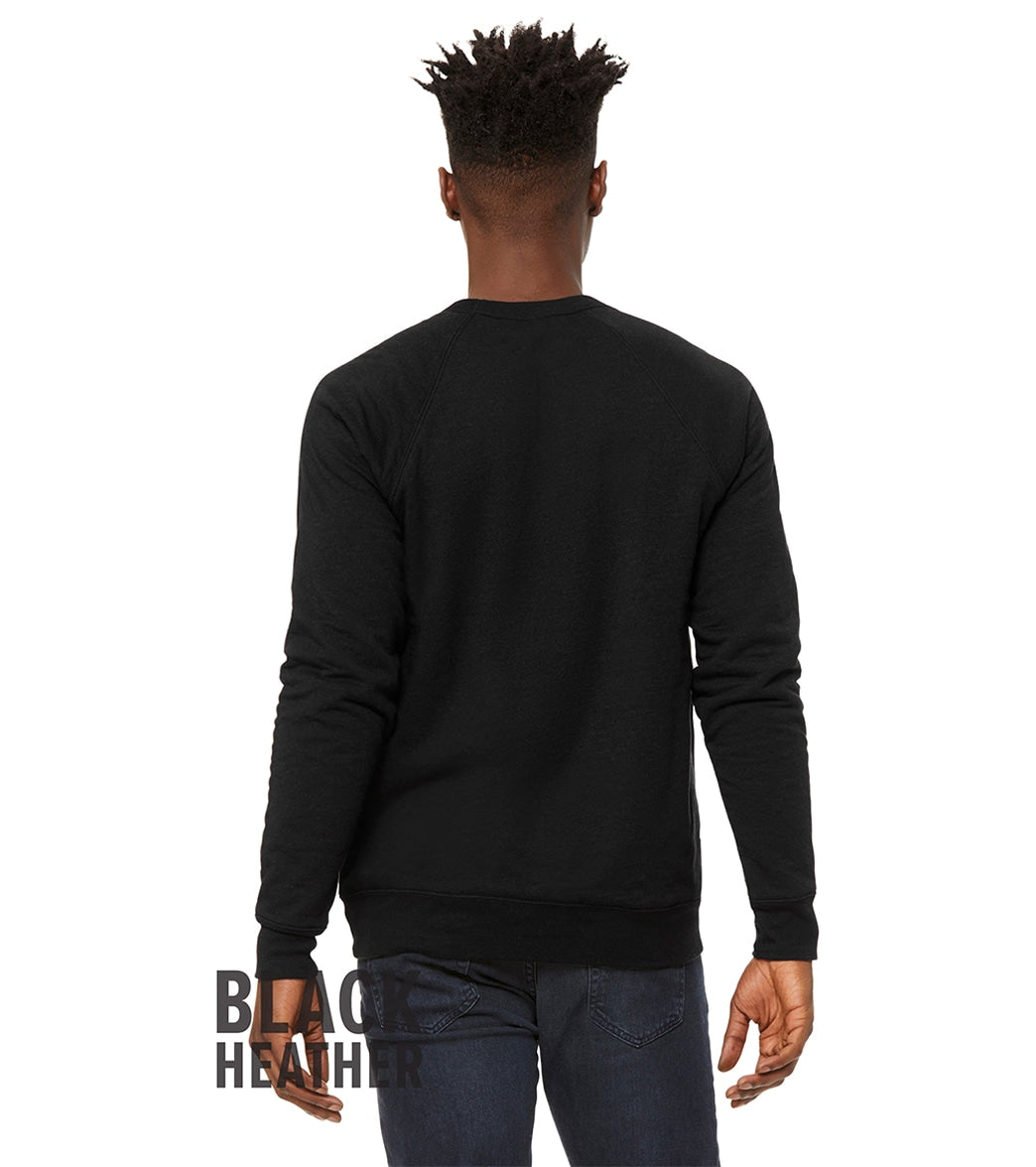 Bella + Canvas Unisex Sponge Fleece Crew Neck Sweatshirt
