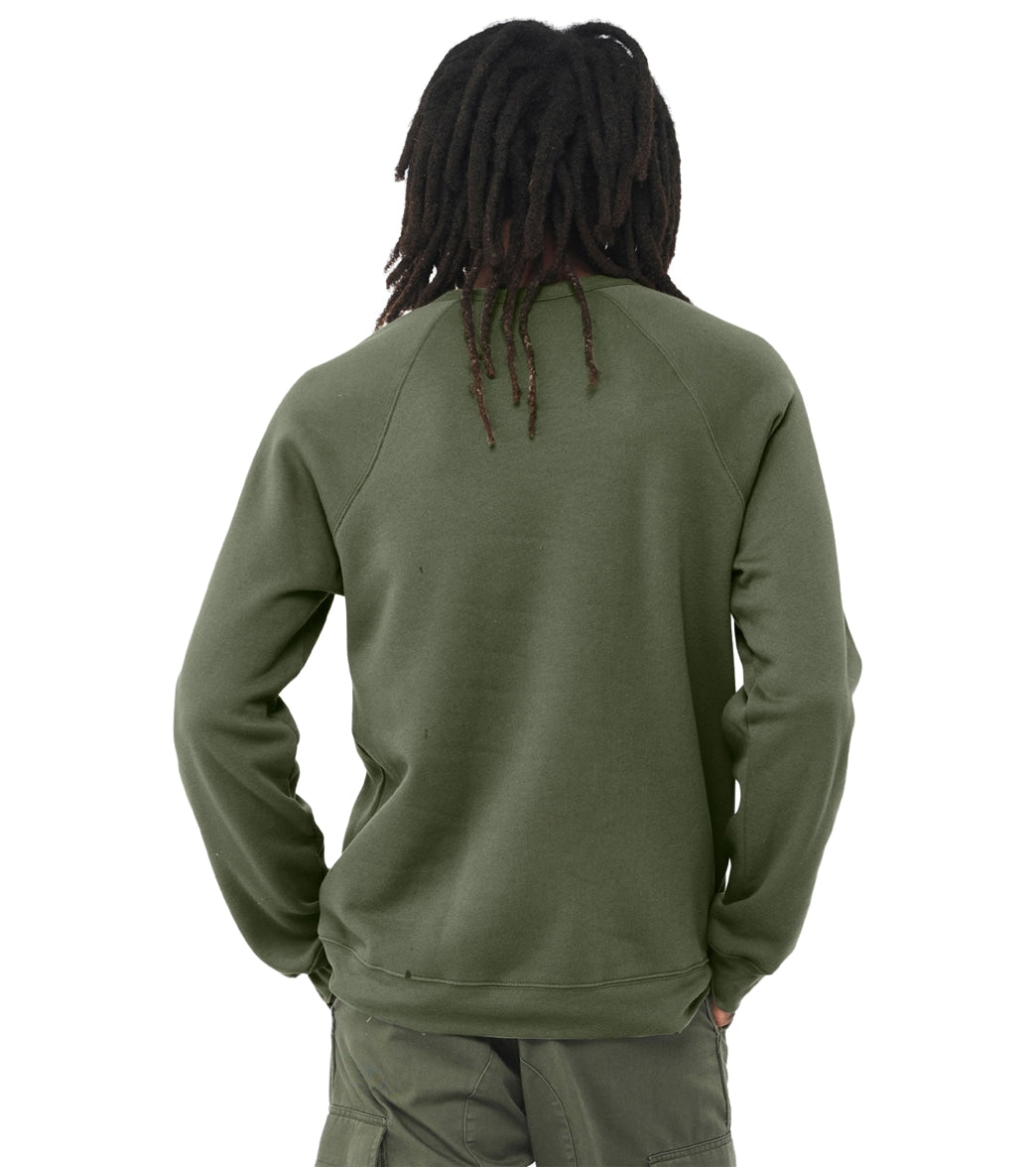 Bella + Canvas Unisex Sponge Fleece Crew Neck Sweatshirt